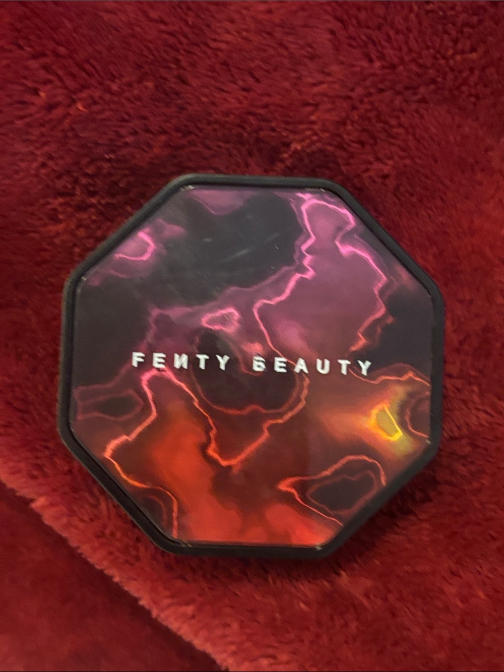 Fenty Beauty Octagonal Hot cheeks peachy 02 Compact i Marble case